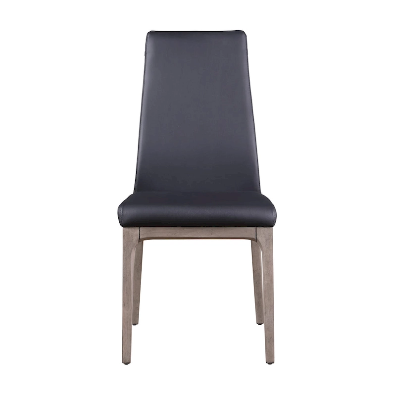 Somette Pogo Criss Cross Dining Set with Black Chairs