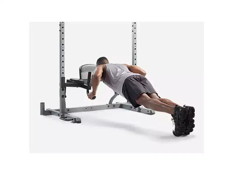 Sunny Health & Fitness Captains Chair Multi-Function Dip Station Power Cage Attachment