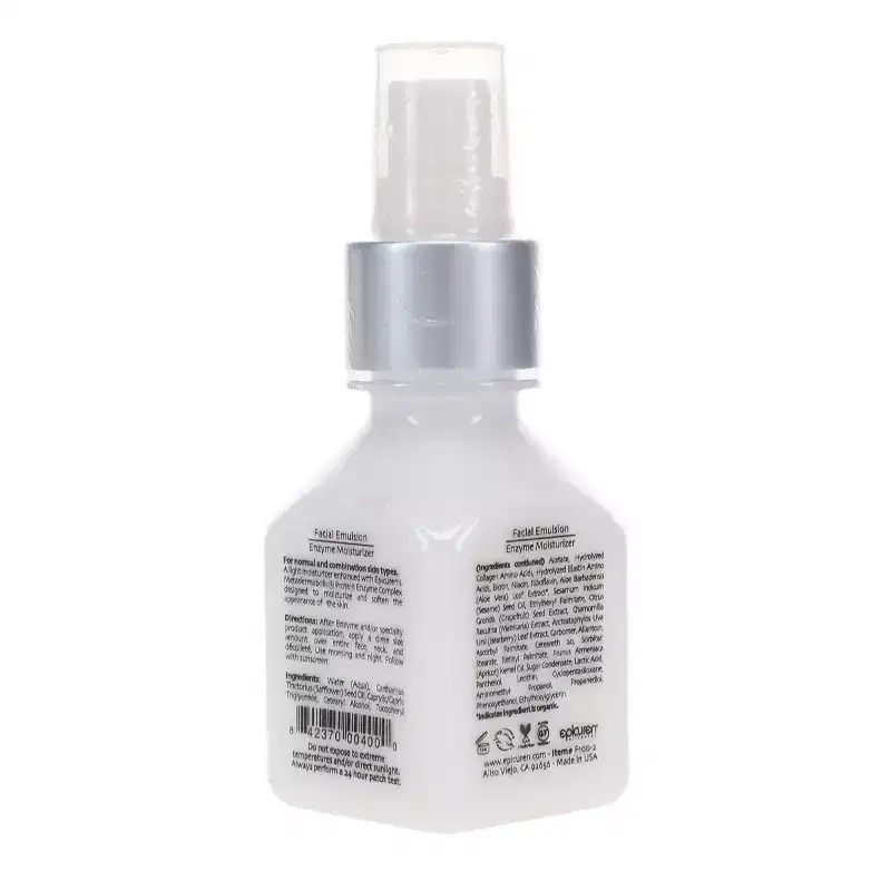 Epicuren Discovery Facial Emulsion Enzyme Moisturizer 2 oz