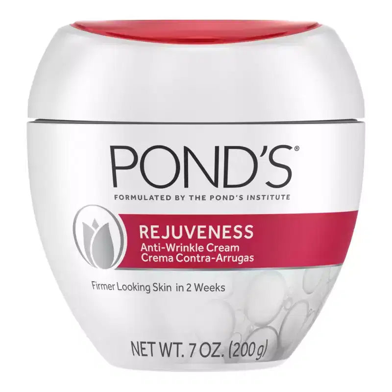 POND'S Rejuveness Anti-Wrinkle Cream - 7oz: For Combination Skin, Contains Alpha Hydroxy, Scented