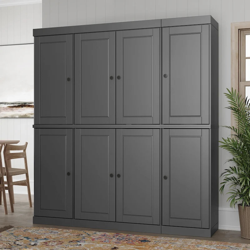 100% Solid Wood 65 Kitchen China Pantry Buffet by Palace Imports - 65 x 71.5