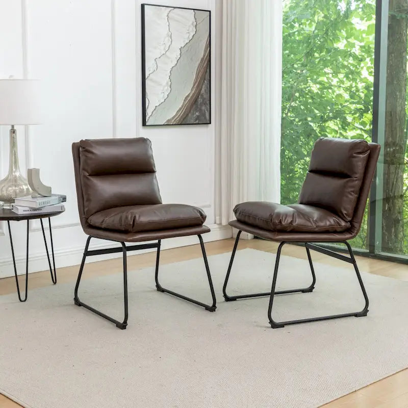 Roundhill Innes 5-Piece Round Dining Set, Trestle Table with 4 Chairs