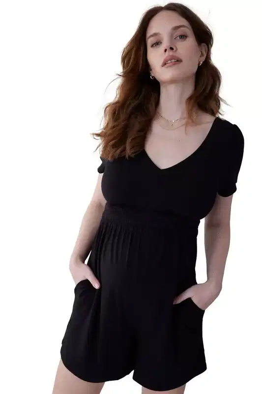 Ingrid & Isabel Maternity Soft Knit Romper