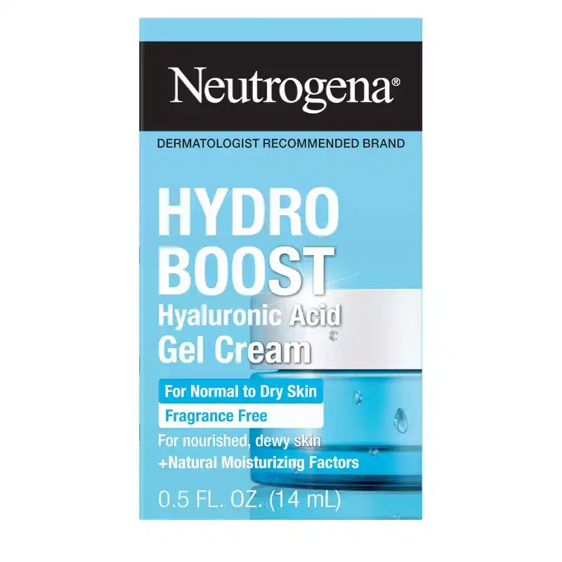 Neutrogena Hydro Boost Water Gel Cream Face Moisturizer with Hyaluronic Acid for Normal to Dry Skin - Fragrance Free