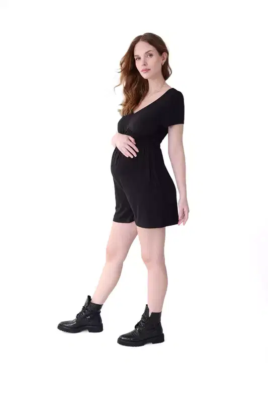 Ingrid & Isabel Maternity Soft Knit Romper