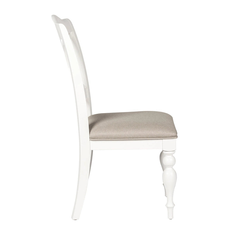 Summer House Oyster White 6 Piece Rectangular Table Set