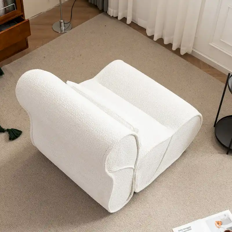 GDFStudio - Amelia Timeless Fabric Recliner with Ergonomic Design and Matching Pillows