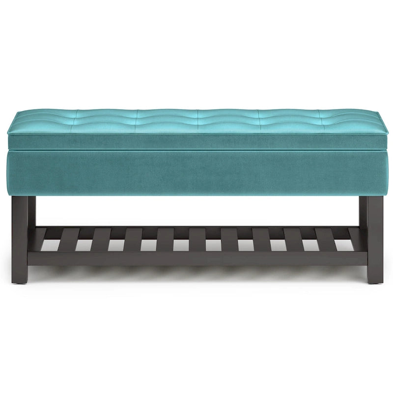 44 inch Wide Transitional Rectangle Ottoman Bench