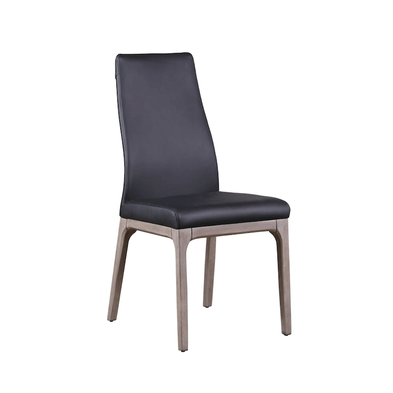 Somette Pogo Criss Cross Dining Set with Black Chairs