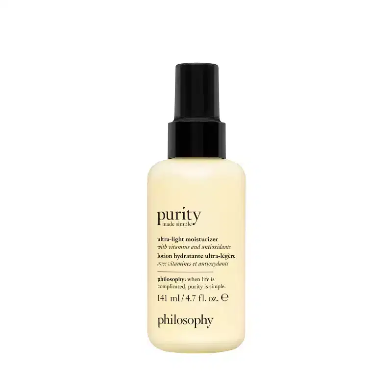 philosophy Purity Made Simple Ultra-Light Moisturizer - 4.7 fl oz - Ulta Beauty: For Normal, Sensitive, Dry Skin, With Vitamin E & C, Unscented