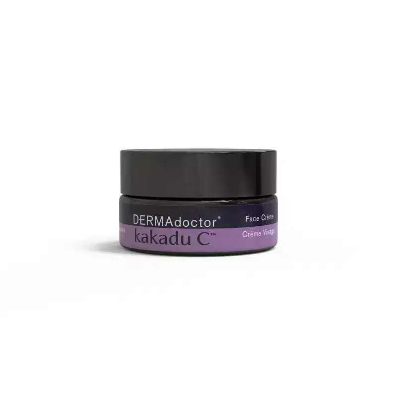 DERMAdoctor Kakadu C Dermatologist Formulated Vitamin C Face Creme, Moisturizing Cream for Dry Dull Skin - 1 oz