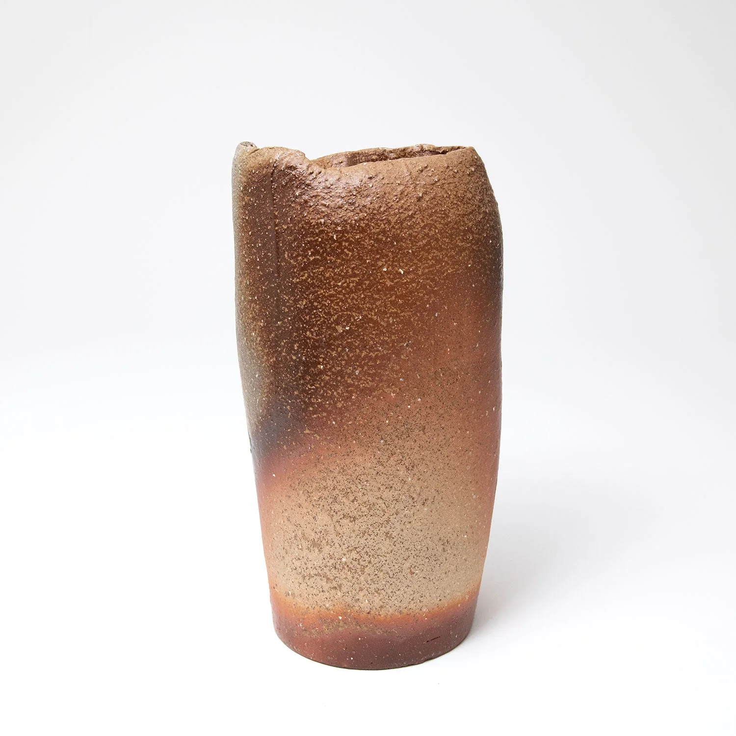 Natural Ash Damon Vase – Round