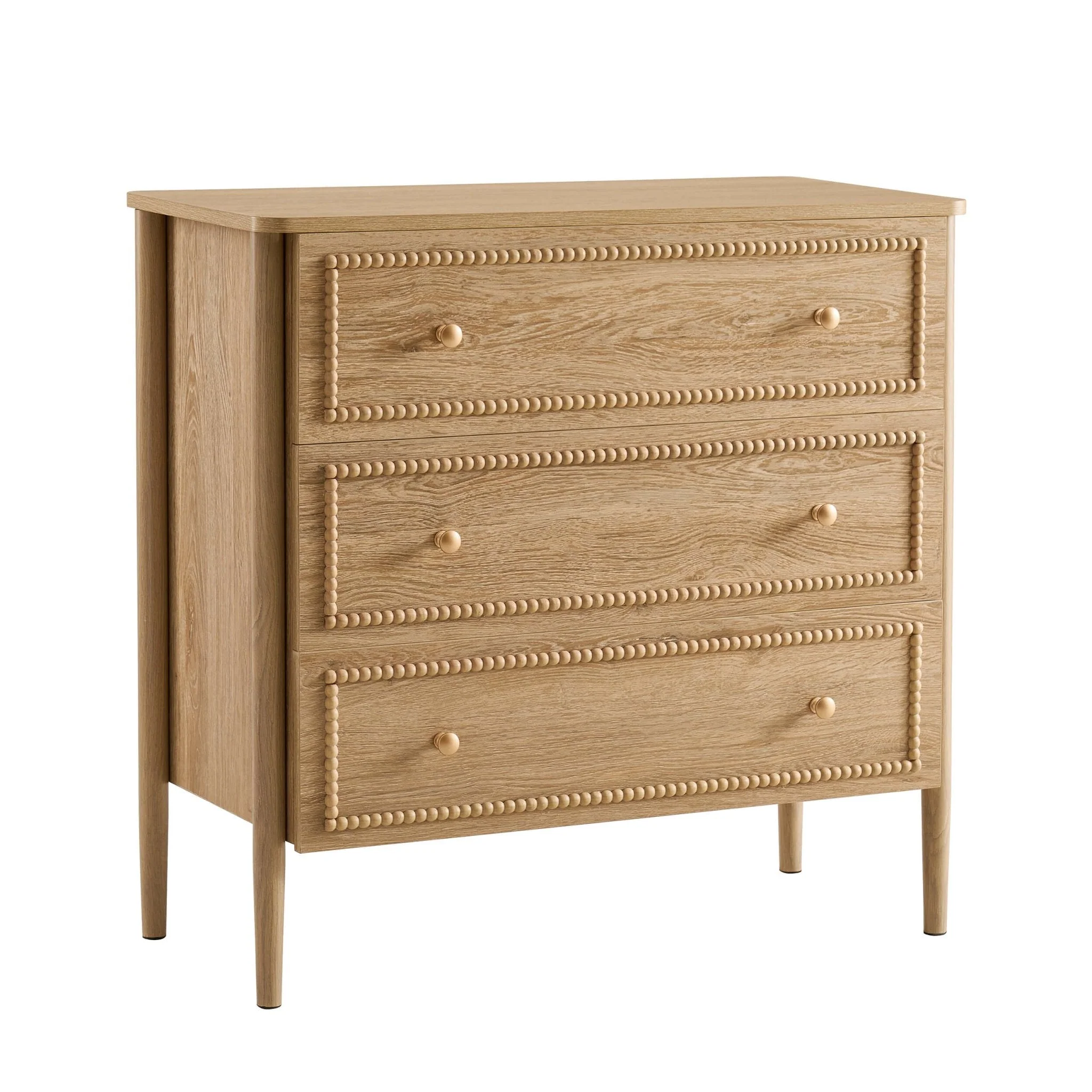3 Drawer Chest - Light Wood