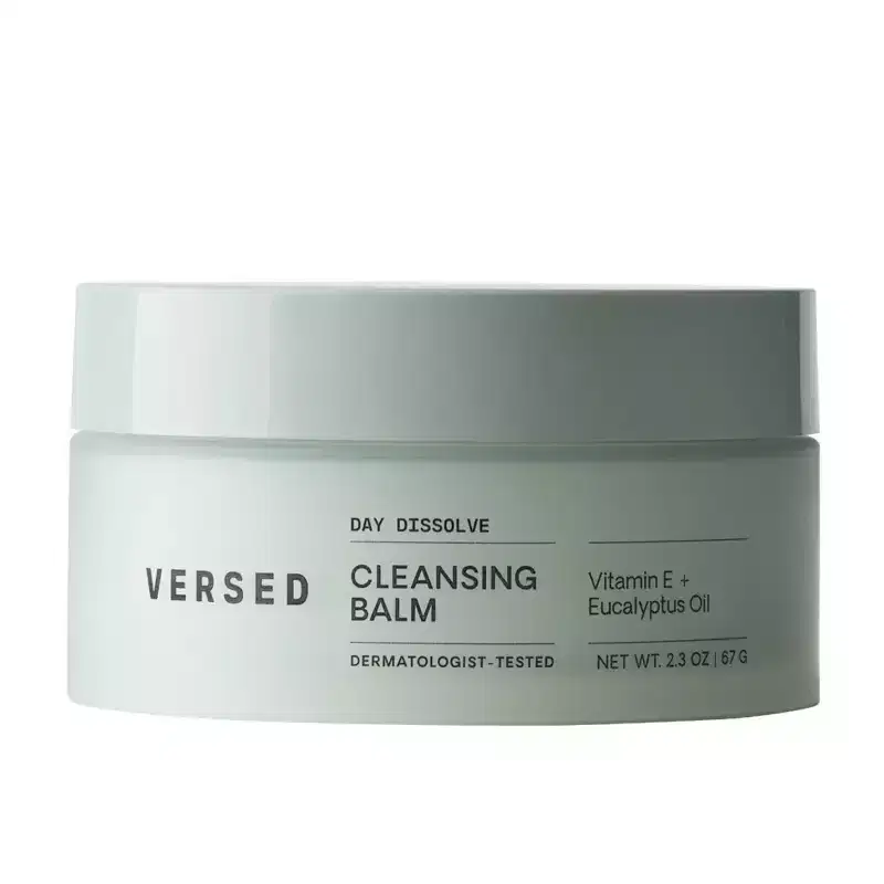 Versed Day Dissolve Cleansing Balm - 2.3oz: Unscented Makeup Remover for Normal, Oily & Combination Skin, Vegan Formula
