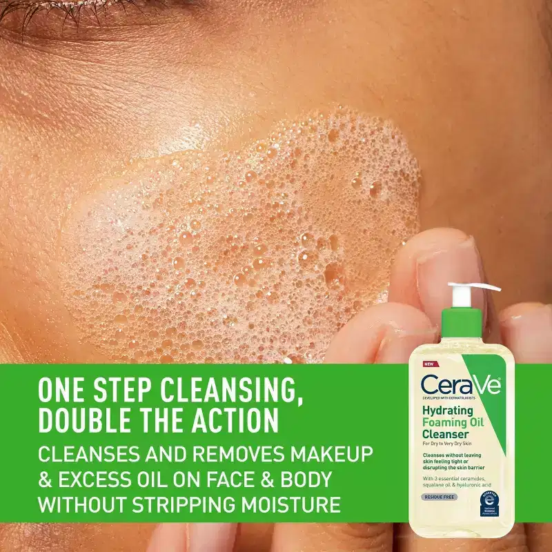 CeraVe Hydrating Oil Face Cleanser