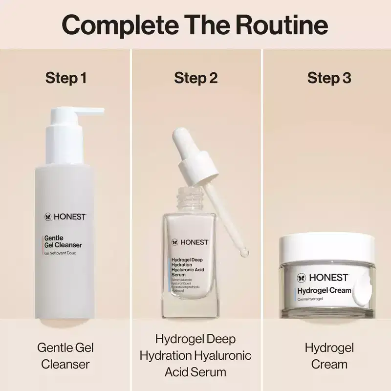 Honest Beauty Hydrogel Cream with Hyaluronic Acid