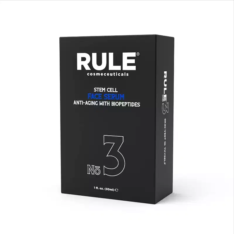 Rule Cosmeceuticals Stem Cell Anti Aging Face Serum with Biopeptides - 1 fl oz: Paraben-Free, For Normal to Sensitive Skin