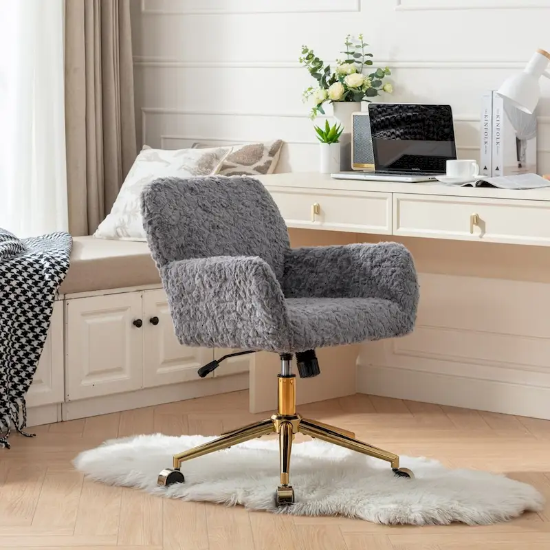 Adjustable Swivel Office Chairs, Vanity Chairs.
