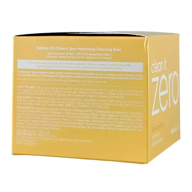 Seoul Kbeauty (3.38 oz) Banila Co Clean It Zero Cleansing Balm Nourishing | Melt Away Makeup, Nourish Your Glow
