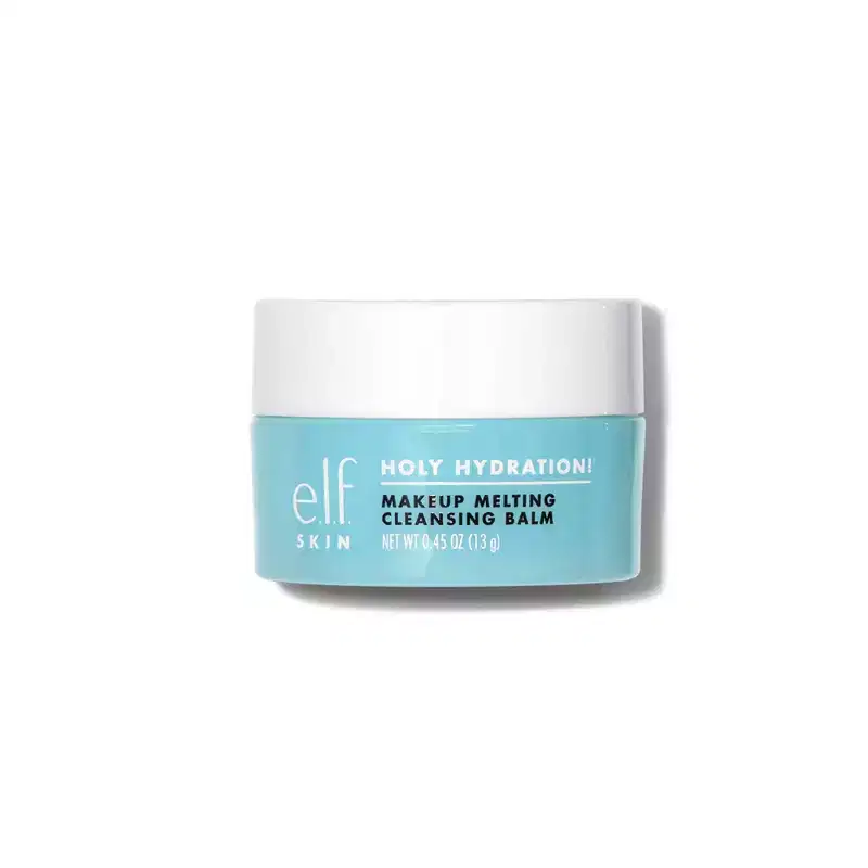 e.l.f. SKIN Mini Holy Hydration! Makeup Melting Face Cleansing Balm - 0.45oz: Paraben-Free, Vegan, For Oily, Combination, Dry Skin