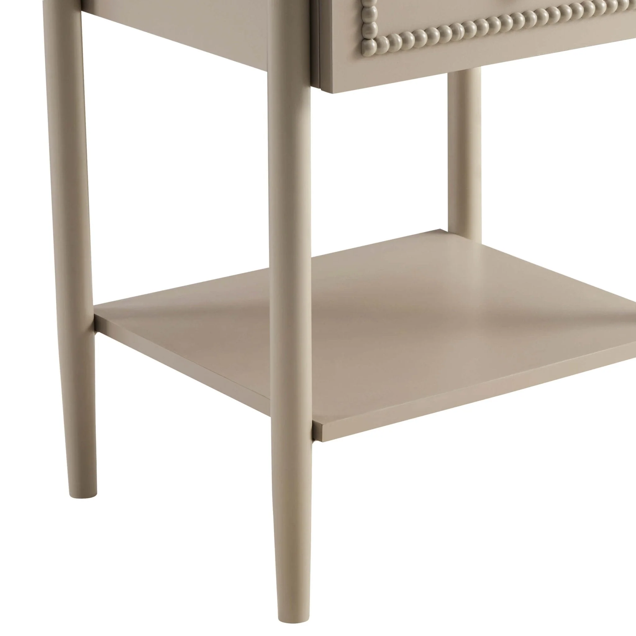 1 Drawer Nightstand - Taupe