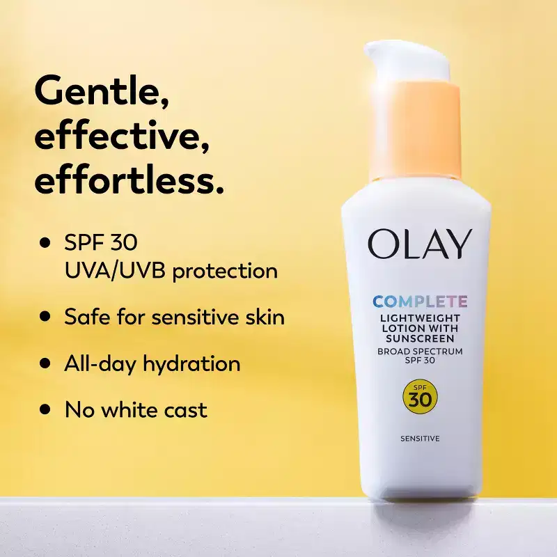Olay Complete Lotion Moisturizer - Sensitive Skin - SPF 30 - 2.5 fl oz