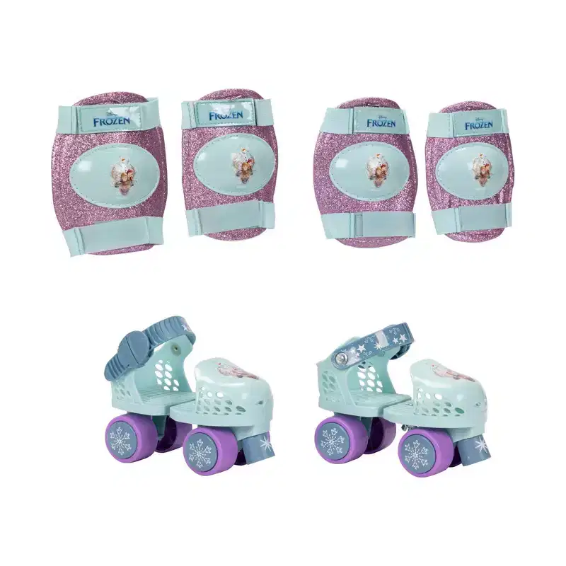 Frozen Kids' Roller Skate with Pad Set