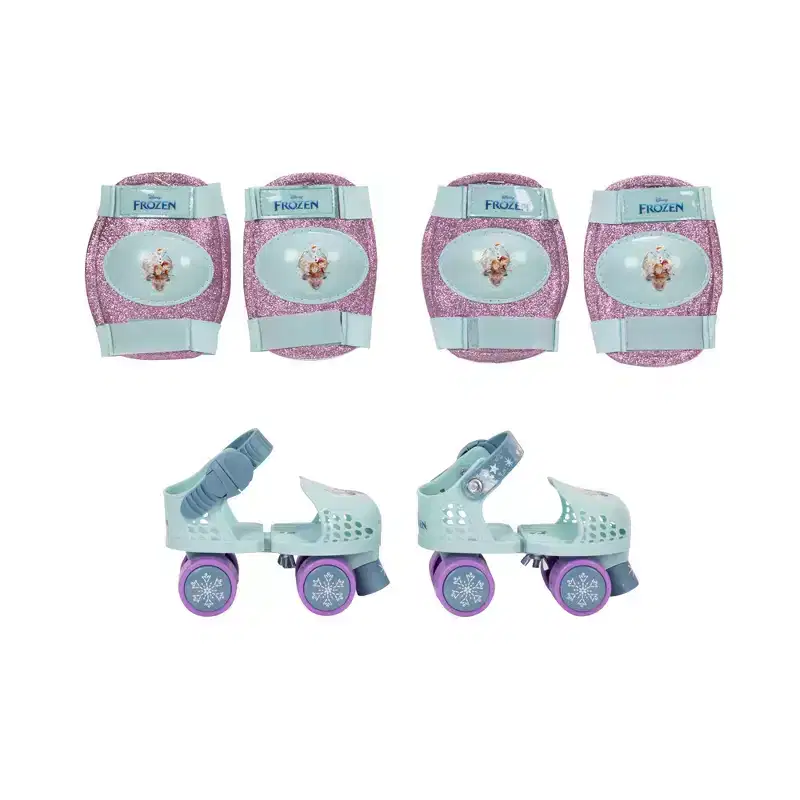 Frozen Kids' Roller Skate with Pad Set