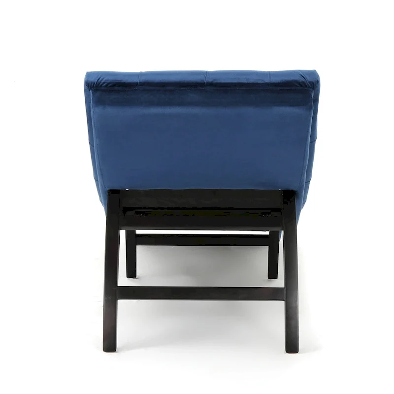 Garret Tufted Velvet Chaise Lounge by Christopher Knight Home