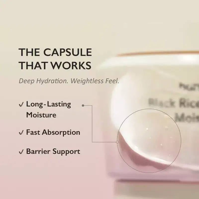 haruharu wonder Black Rice 5 Ceramide Barrier Moisturizing Cream - 1.69 fl oz: Deep Hydration, Calming, Face & Neck