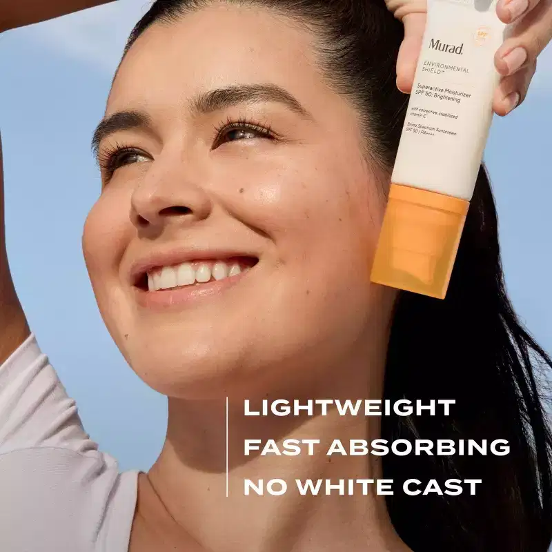 Murad Brightening Superactive Moisturizer - SPF50 - 1.7fl oz - Ulta Beauty: Paraben-Free, Sulfate-Free, Phthalate-Free, Gluten-Free