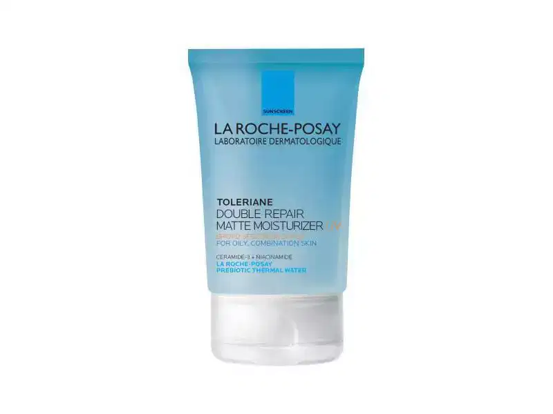La Roche Posay Toleriane Double Repair Matte Moisturizer For Oily & Combination Skin - SPF 30: Fragrance-Free, Oil-Free, Deep Hydration, Anti-Acne