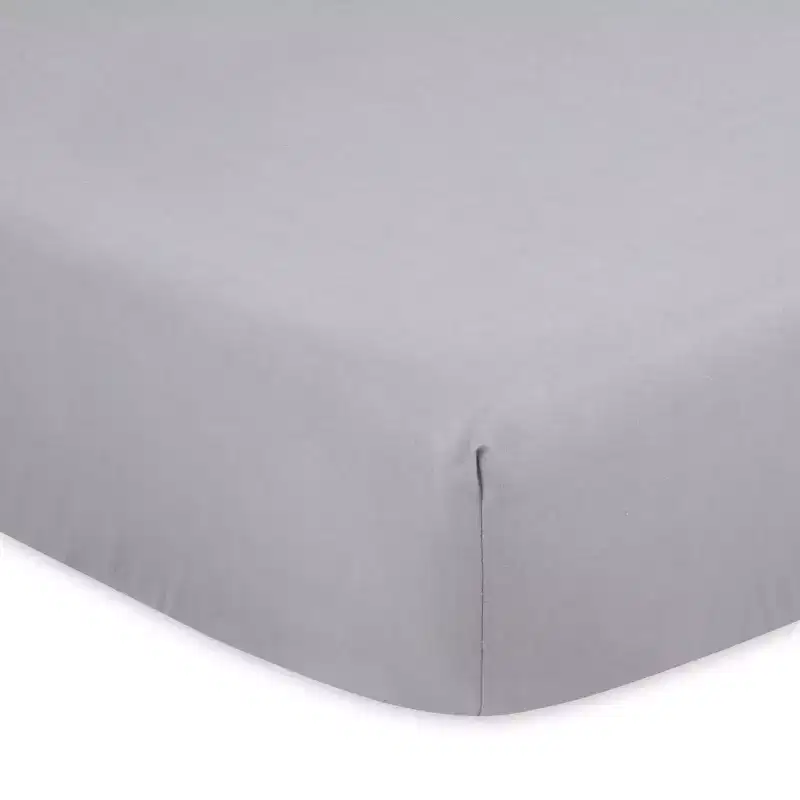 The Peanutshell Fitted Crib Sheets - Gray Celestial Moon and Stars - 4pk: Microfiber, Outer Space Theme