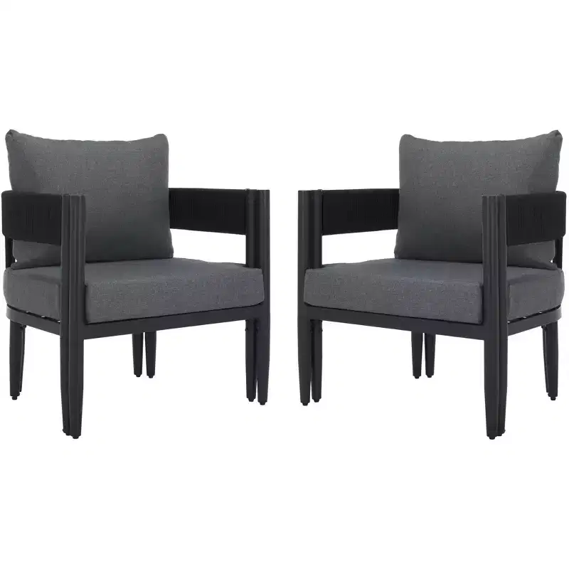 Viola Patio Chair Indoor/Outdoor (Set of 2) - PAT7750 - Safavieh