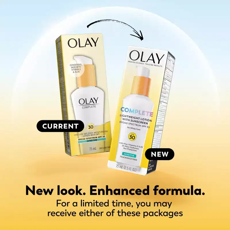 Olay Complete Lotion Moisturizer - Sensitive Skin - SPF 30 - 2.5 fl oz