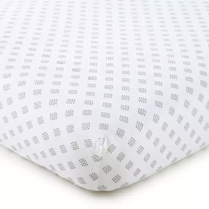 Willow Medallion Fitted Sheet - Levtex Baby