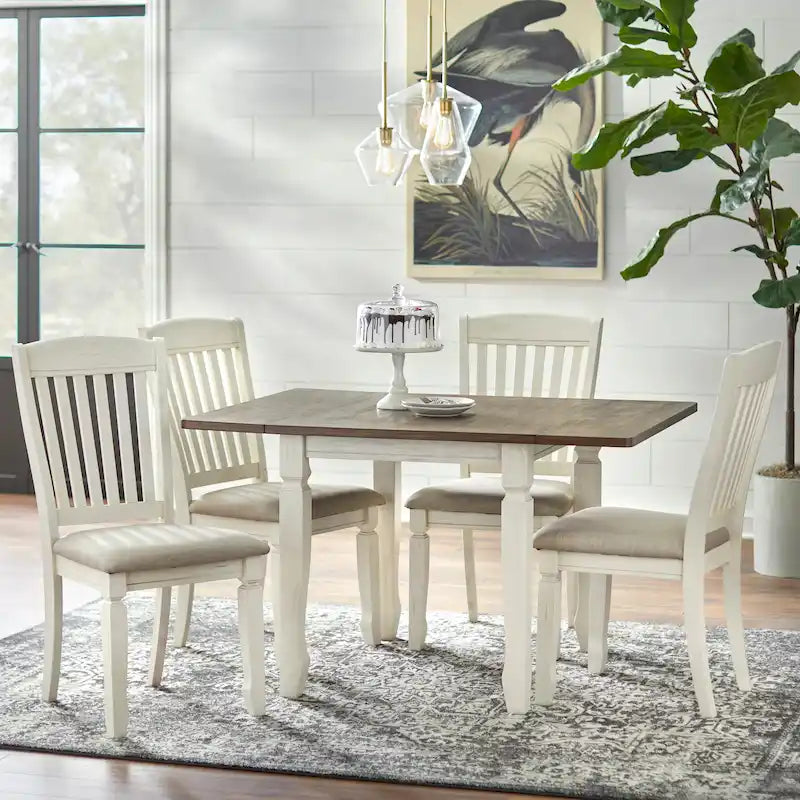 Simple Living Maryland Drop Leaf 5-piece Dining Set
