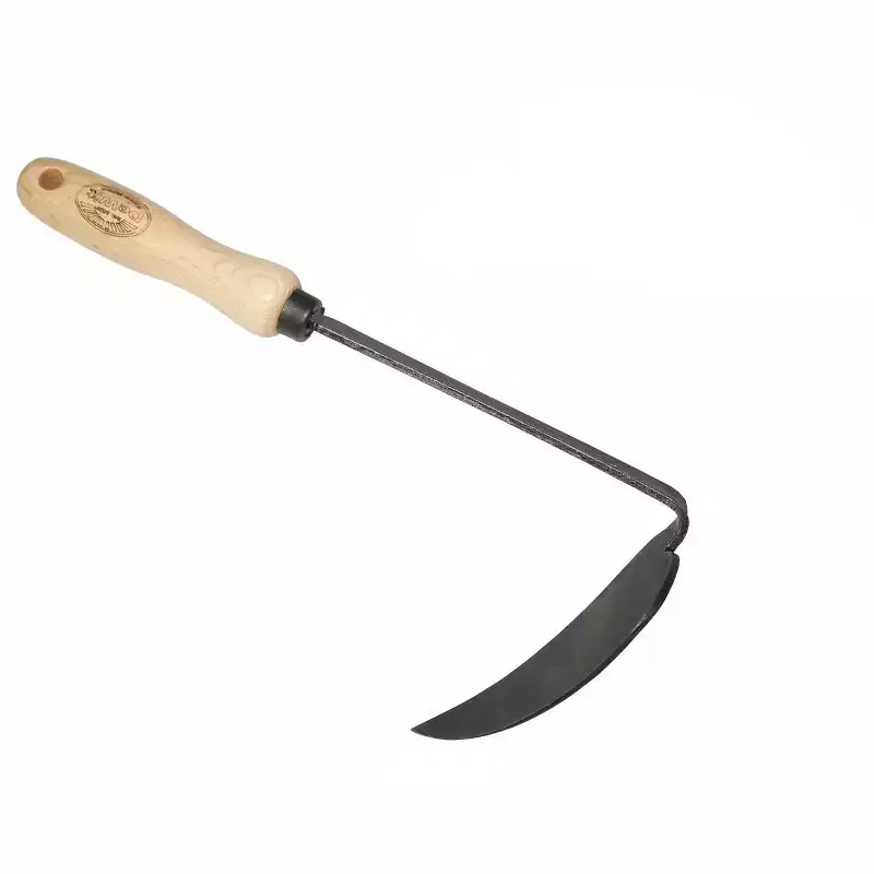 DeWit Korean Left-Hand Hoe  Versatile Gardening Tool for Digging & Cultivating