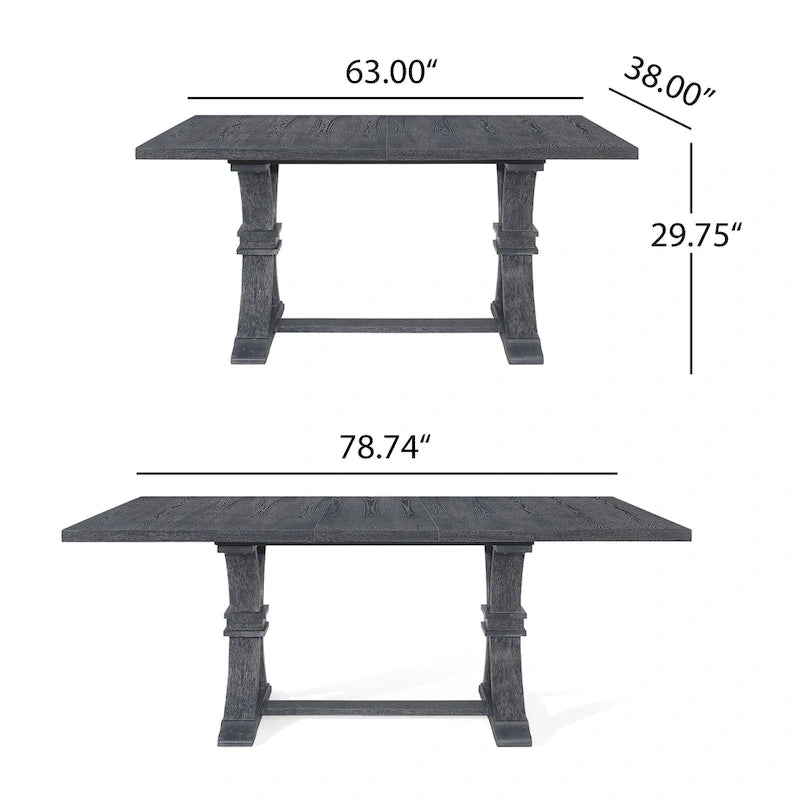 Covey 7 Piece Dining Set by Christopher Knight Home