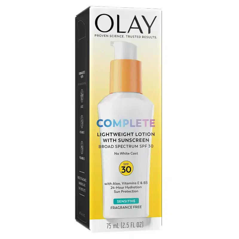 Olay Complete Lotion Moisturizer - Sensitive Skin - SPF 30 - 2.5 fl oz