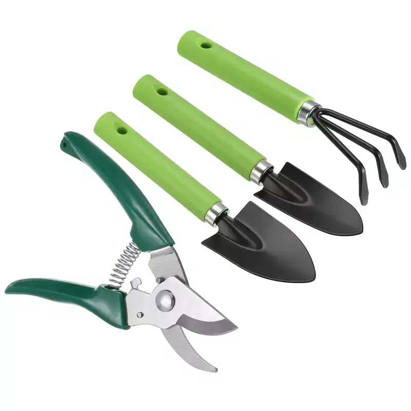Unique Bargains Durable Garden Yard Lawn Tool Set with Pouch Green 1 Set