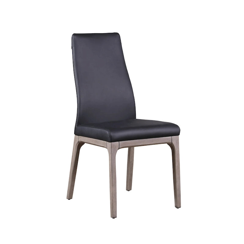 Somette Pogo Criss Cross Dining Set with Black Chairs