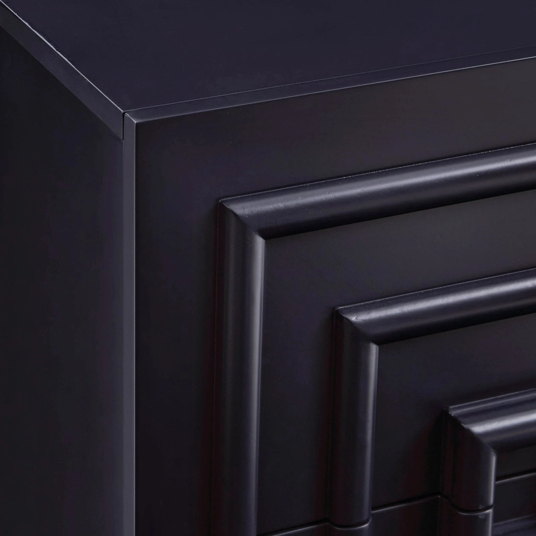 2 Drawer Bedside Table - Midnight