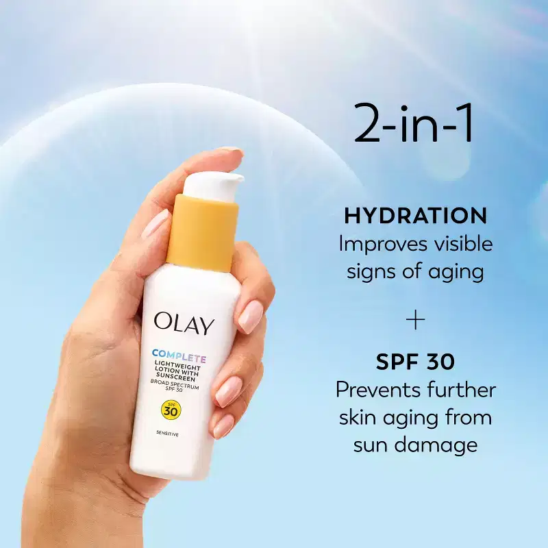 Olay Complete Lotion Moisturizer - Sensitive Skin - SPF 30 - 2.5 fl oz
