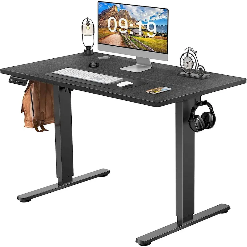 Height Adjustable Standing Desk with Electric Motor