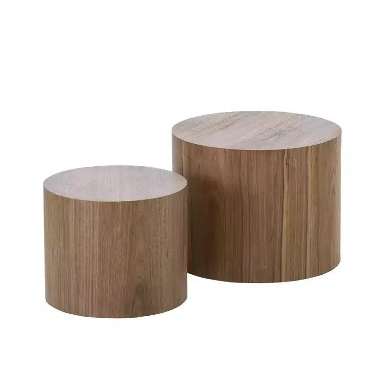 Round Coffee Table No Assembly Living Room Office Bedroom