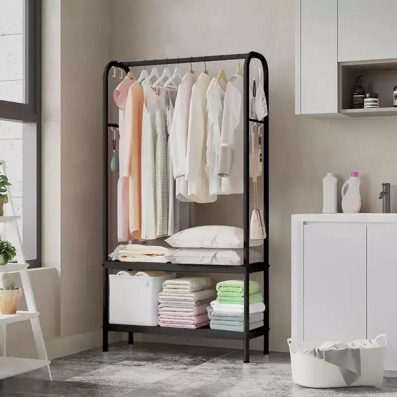 Metal Freestanding Garment Rack 31.5