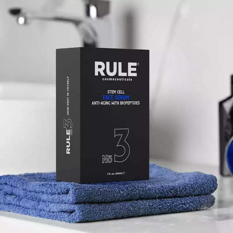 Rule Cosmeceuticals Stem Cell Anti Aging Face Serum with Biopeptides - 1 fl oz: Paraben-Free, For Normal to Sensitive Skin