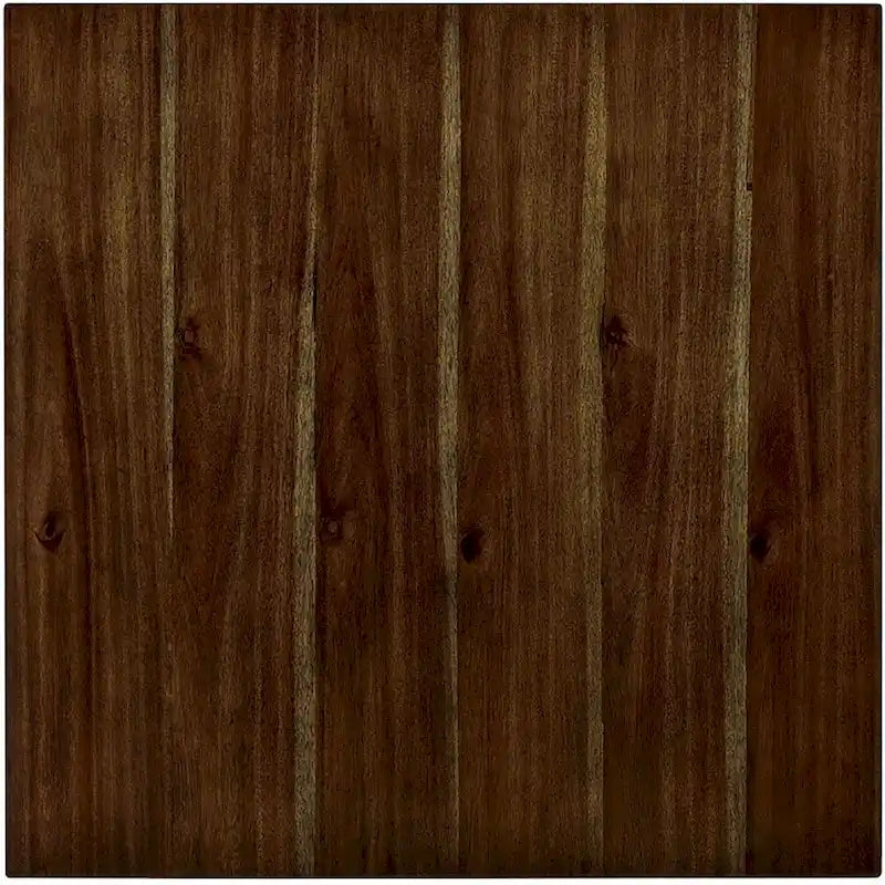 Round Dining Table Set in Walnut And Dark Brown