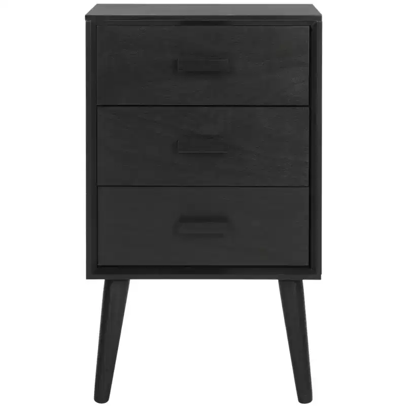 3-Drawer Accent Table with Pine Frame